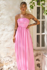 Jules Maxi Dress - Pink | Sage and Paige AUS. Jules Maxi Dress - Pink | Sage and Paige AUS.