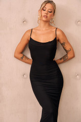 Ethereal Midi Dress - Black Ethereal Midi Dress - Black