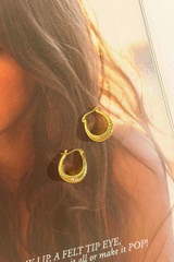 Solstice Crest Earrings - Gold Solstice Crest Earrings - Gold
