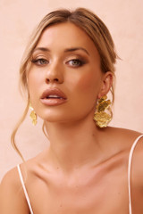Real Drift Earrings - Gold