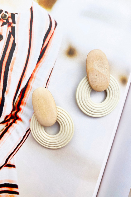 Hera Earrings - Ivory | Sage and Paige AUS. Hera Earrings - Ivory | Sage and Paige AUS.