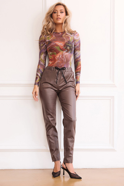 Something Extra Jeans - Brown | Sage and Paige AUS.