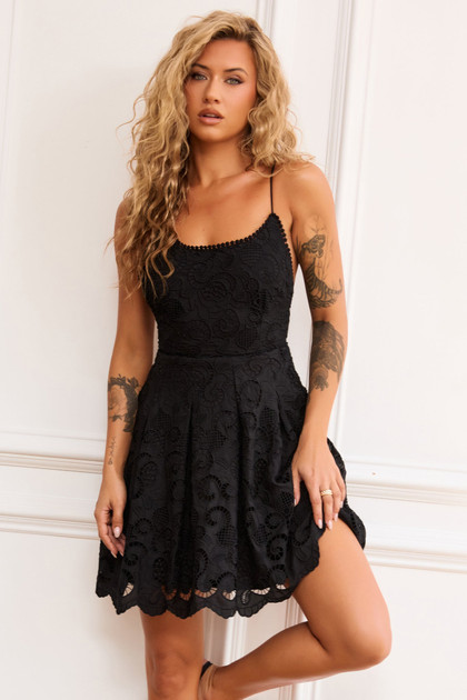 Last Moment Mini Dress - Black | Sage and Paige AUS. Last Moment Mini Dress - Black | Sage and Paige AUS.