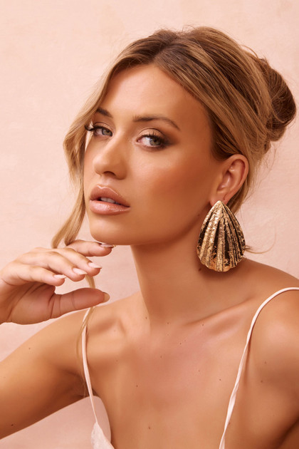 Island Style Earrings - Gold | Sage and Paige AUS.