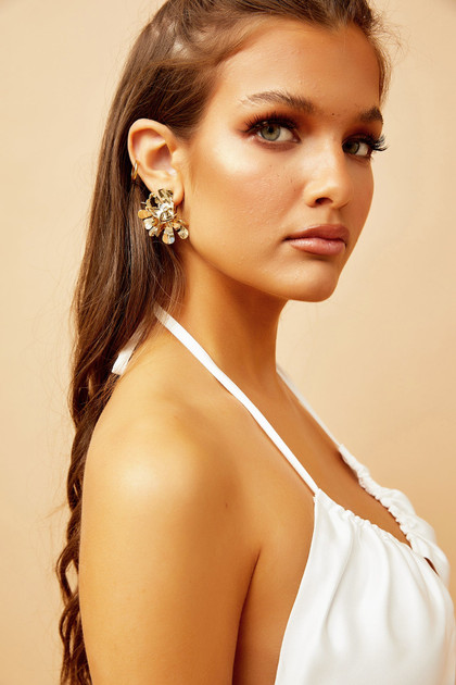 Valera Earrings - Gold | Sage and Paige AUS.