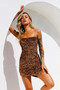 Jazzy Sequin Dress - Chocolate | Sage and Paige AUS.
