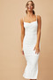 Riedle Bay Midi Dress - White | Sage and Paige AUS.