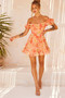 Tropic Like It's Hot Dress - Orange | Sage and Paige AUS.
