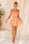 Tropic Like It's Hot Dress - Orange | Sage and Paige AUS.