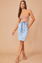 Girl Howdy Denim Skirt - Washed Blue | Sage and Paige AUS.