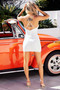 Closing In Mini Dress - White | Sage and Paige AUS.