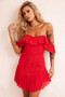 Venetian Summer Dress - Red | Sage and Paige AUS.