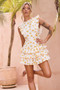 Picnic Daze Mini Dress - White | Sage and Paige AUS.