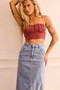 Walk On Fire Top - Antique Rose | Sage and Paige AUS.