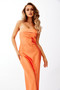 Timeline Maxi Dress - Orange | Sage and Paige AUS.