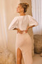 Inner Power Satin Top - White | Sage and Paige AUS.