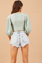 Daisy Denim Shorts - Washed Blue | Sage and Paige AUS.
