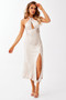 Mercedes Midi Dress - Champagne | Sage and Paige AUS.