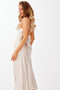 Mercedes Midi Dress - Champagne | Sage and Paige AUS.
