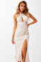 Mercedes Midi Dress - Champagne | Sage and Paige AUS.
