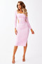 Slow it Down Midi Dress - Pink | Sage and Paige AUS.
