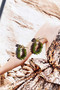 Candybar Earrings - Olive | Sage and Paige AUS.