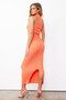 Conversations Maxi Dress - Orange | Sage and Paige AUS.