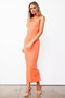 Conversations Maxi Dress - Orange | Sage and Paige AUS.
