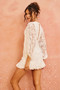 Summer Afternoons Lace Mini Dress - White | Sage and Paige AUS.
