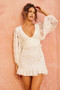 Summer Afternoons Lace Mini Dress - White | Sage and Paige AUS.