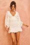 Summer Afternoons Lace Mini Dress - White | Sage and Paige AUS.