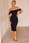 Main Character Midi Dress - Black