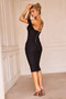 Main Character Midi Dress - Black