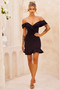 Gabrielle Dress - Black | Sage and Paige AUS.