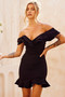 Gabrielle Dress - Black | Sage and Paige AUS.