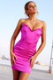 Find Hope Mini Dress - Fuchsia | Sage and Paige AUS.