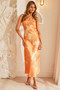Sunset Sessions Maxi Dress - Orange | Sage and Paige AUS.