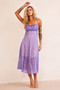Ease Up Midi Dress - Purple | Sage and Paige AUS.