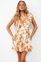 Lucile Mini Dress - Beige | Sage and Paige AUS.