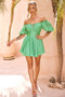 Brandi Mini Dress - Green | Sage and Paige AUS.