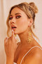 Flower Touch Earrings - Gold | Sage and Paige AUS.