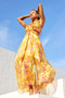 Early Sunset Maxi Dress - Yellow | Sage and Paige AUS.