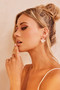 Make It Mini Earrings - White | Sage and Paige AUS.