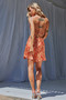High Frequency Mini Dress - Orange | Sage and Paige AUS.