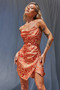 High Frequency Mini Dress - Orange | Sage and Paige AUS.