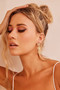 Bali Wild Daisy Earrings - Gold | Sage and Paige AUS.