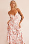 Vintage Summer Midi Dress - Rose | Sage and Paige AUS.