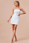 Brentwood Mini Dress - White | Sage and Paige AUS.