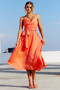 Switch Up Midi Dress - Tangerine | Sage and Paige AUS.