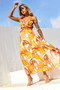 Meanwhile Maxi Dress - Orange | Sage and Paige AUS.